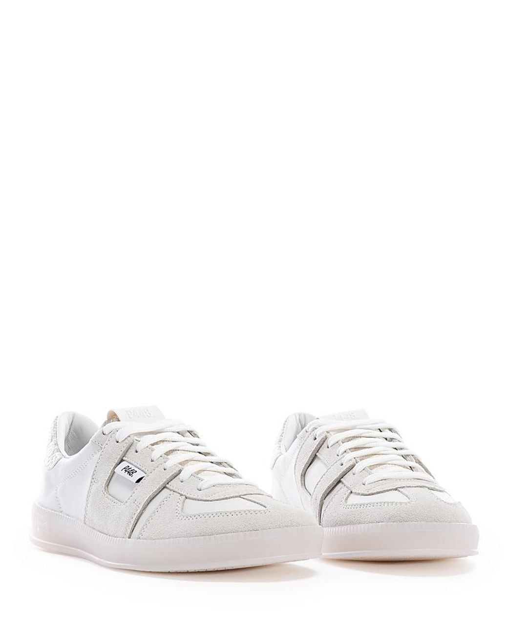 P448 White Monza Sneakers