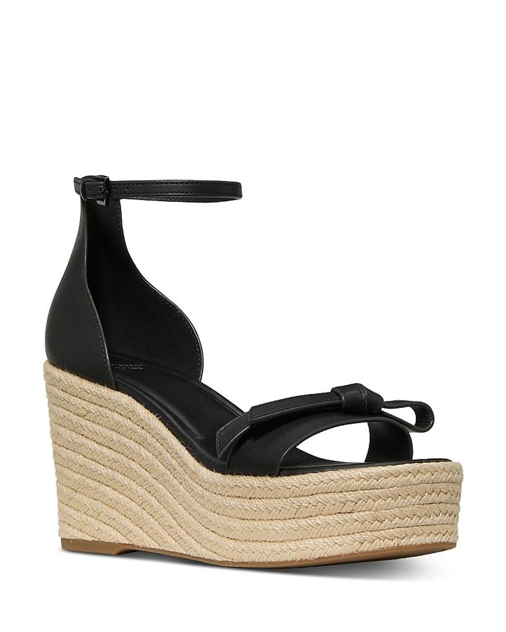 Kate Spade Metallic Loop Espadrille Wedge Sandals