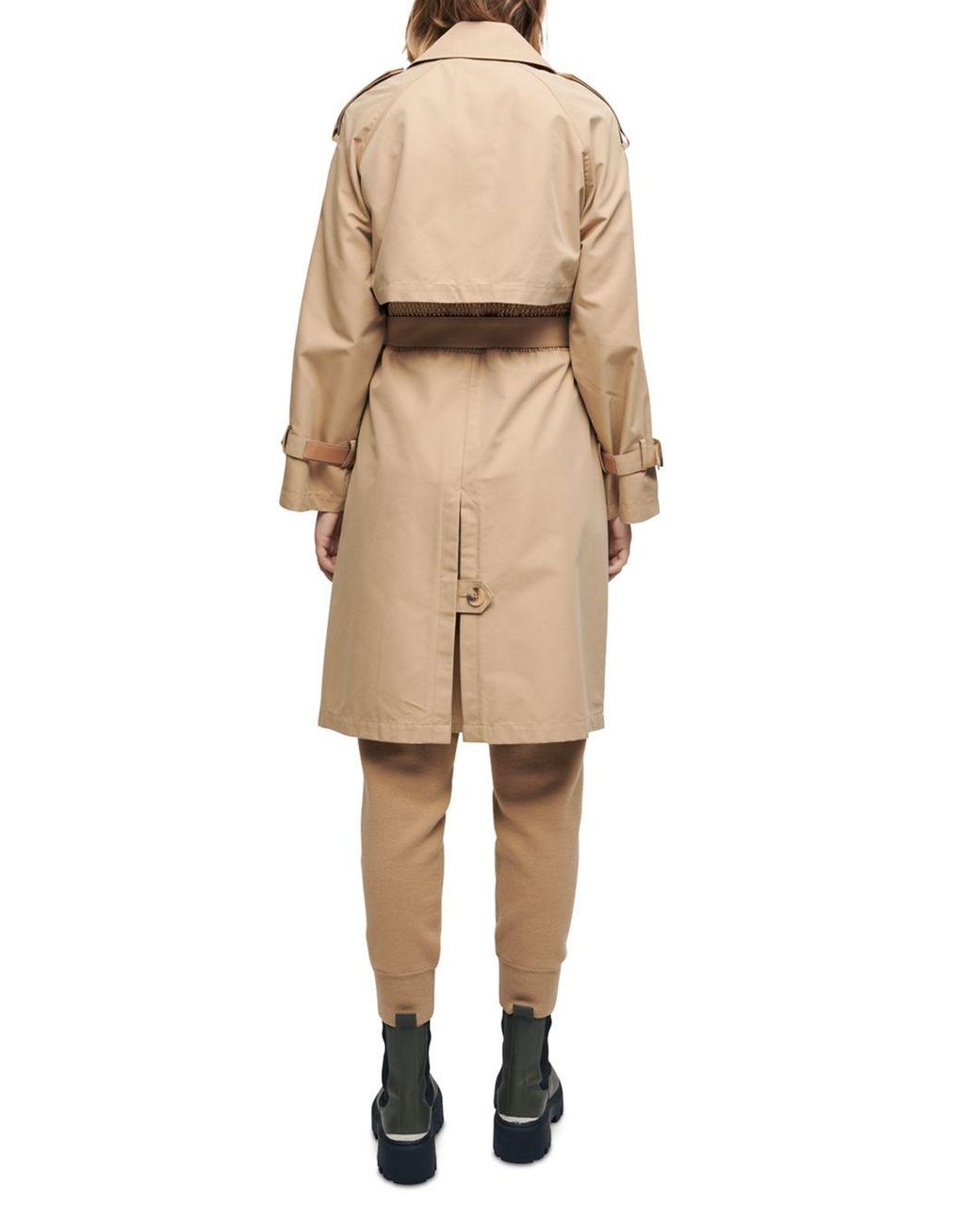 tailored trench coat