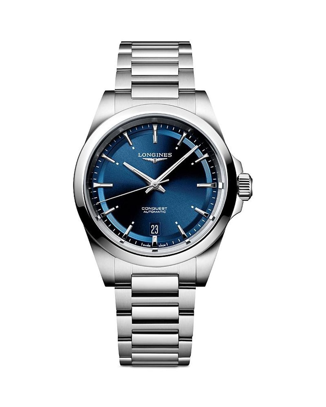 Longines Blue Conquest Sunray Watch, 38Mm for men