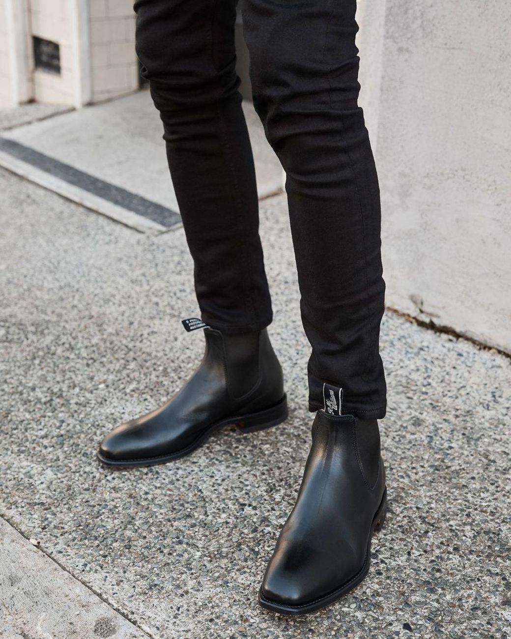 craftsman black boots