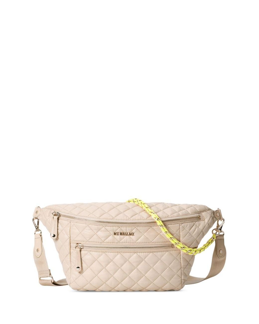 MZ Wallace Large Crossbody Sling Bag in Natural Lyst