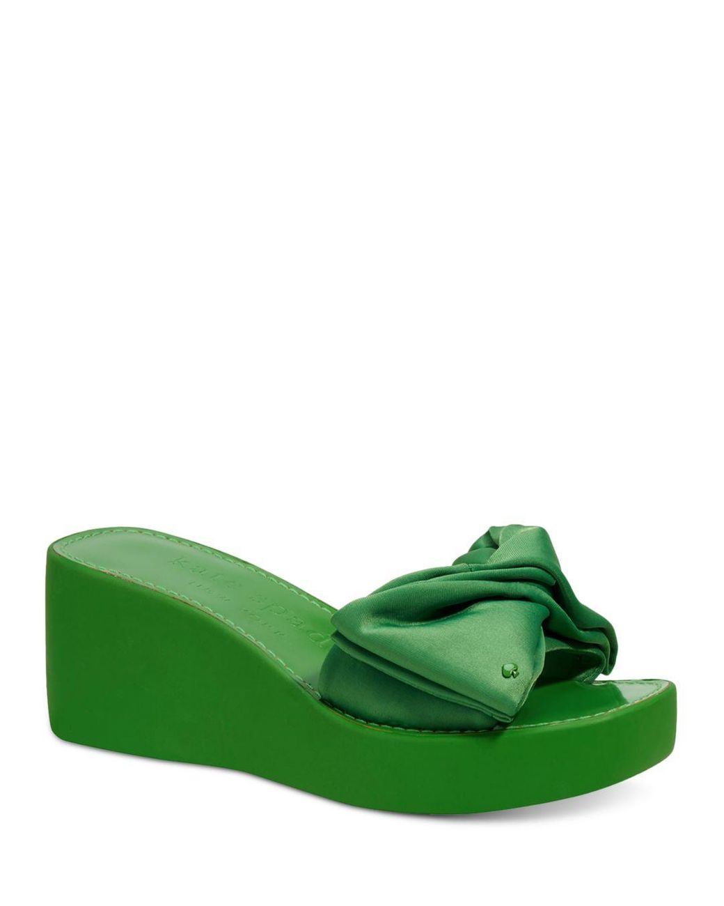 Kate Spade Bikini Platform Wedge Sandals in Green Lyst