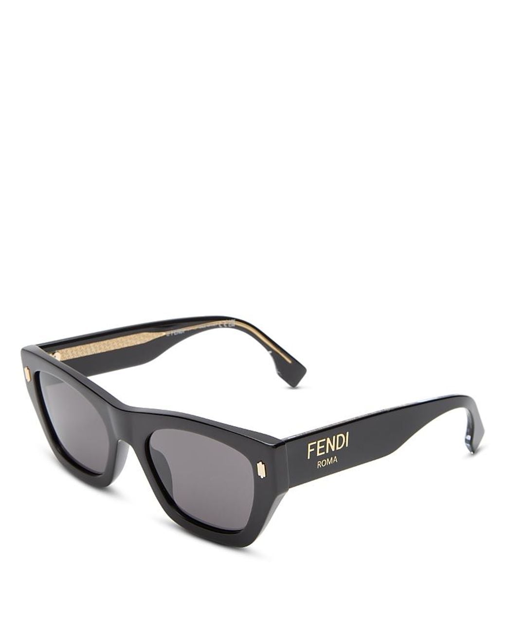 Fendi Multicolor Roma Square Sunglasses, 53Mm