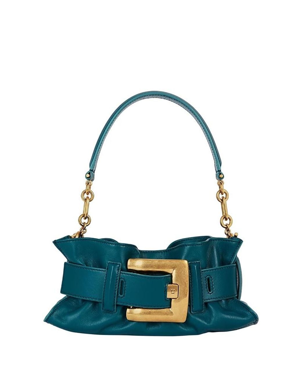 Balmain Blue Mini Anthem Bag