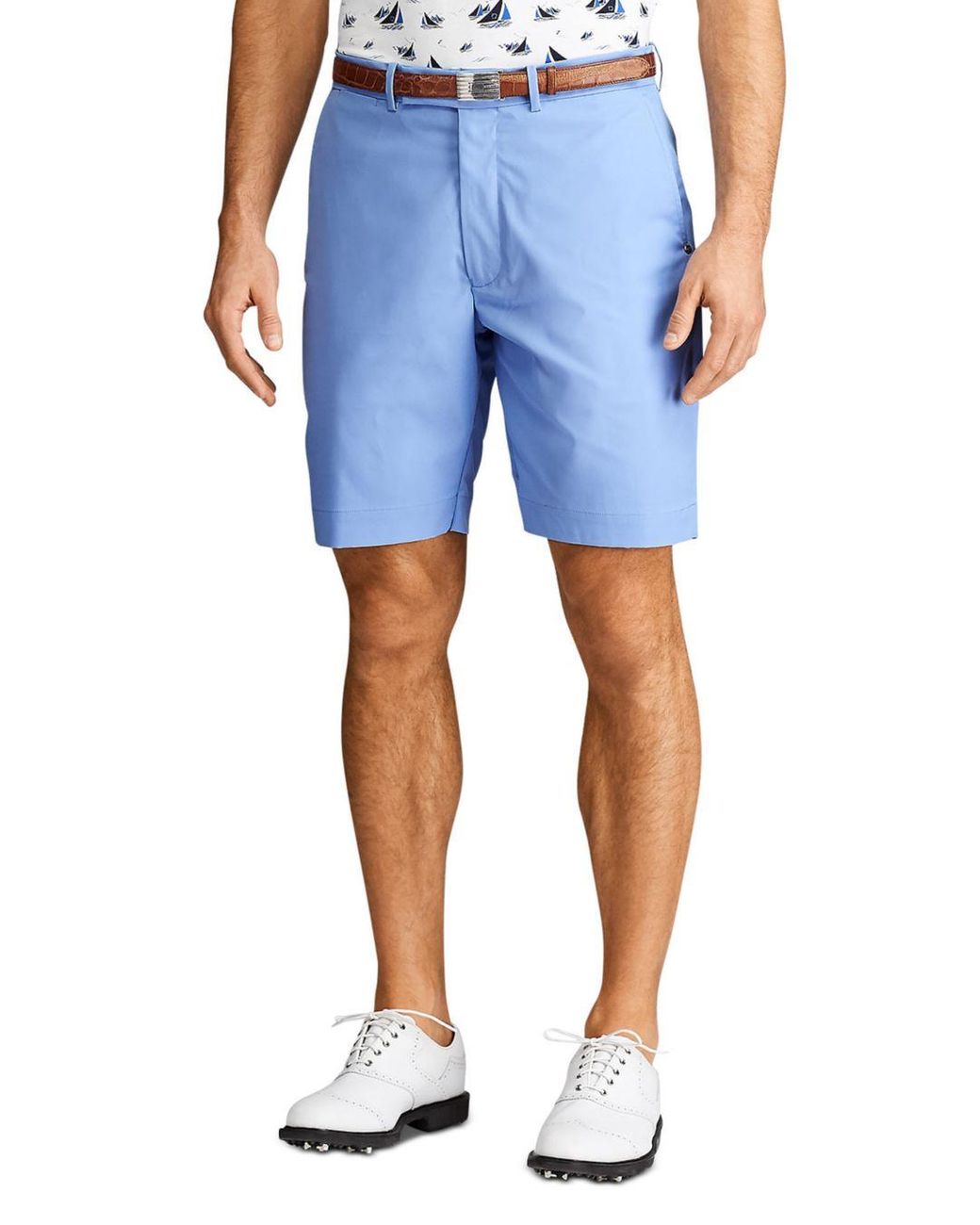 Polo Ralph Lauren Synthetic Rlx Ralph Lauren 9 - Inch Classic Fit Golf Shorts in Blue for Men - Lyst