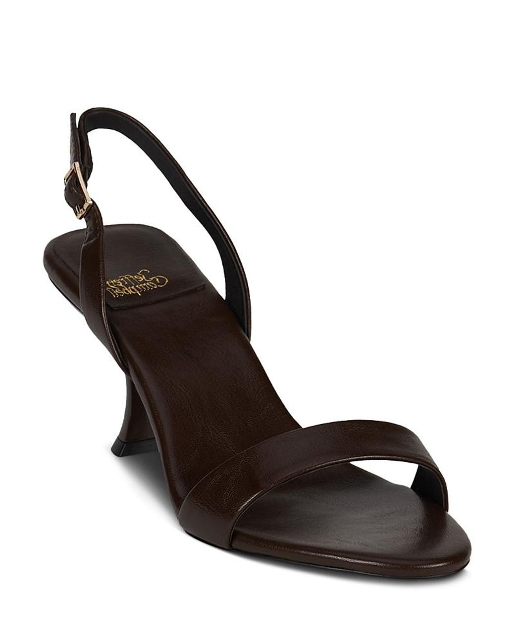 Jeffrey Campbell Black Augustine Slingback Sandals