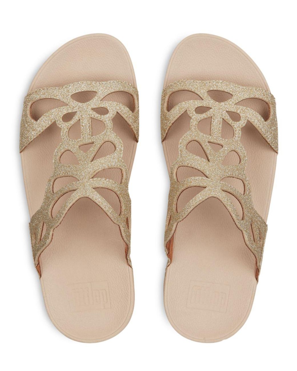 fitflop bumble crystal slide