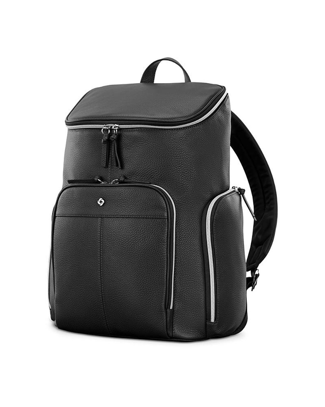 Samsonite Black Mobile Solution 2 Leather Deluxe Backpack