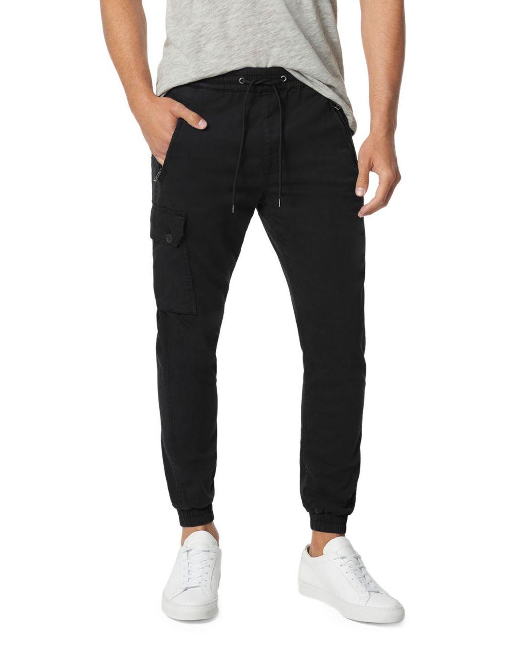 Joe's Jeans Cotton Cargo Jogger Pants in Black for Men - Lyst
