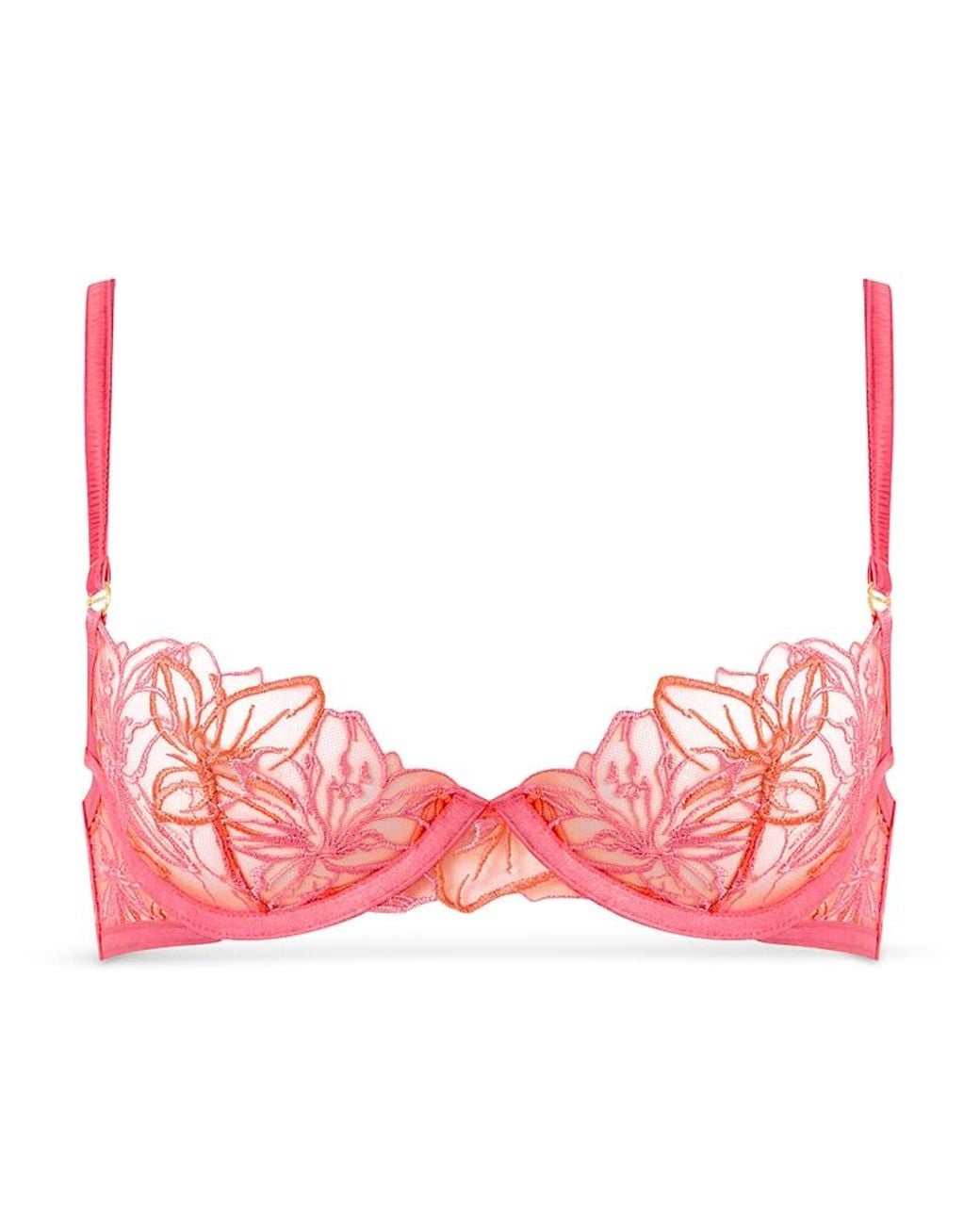 Bluebella Pink Lilly Wired Bra