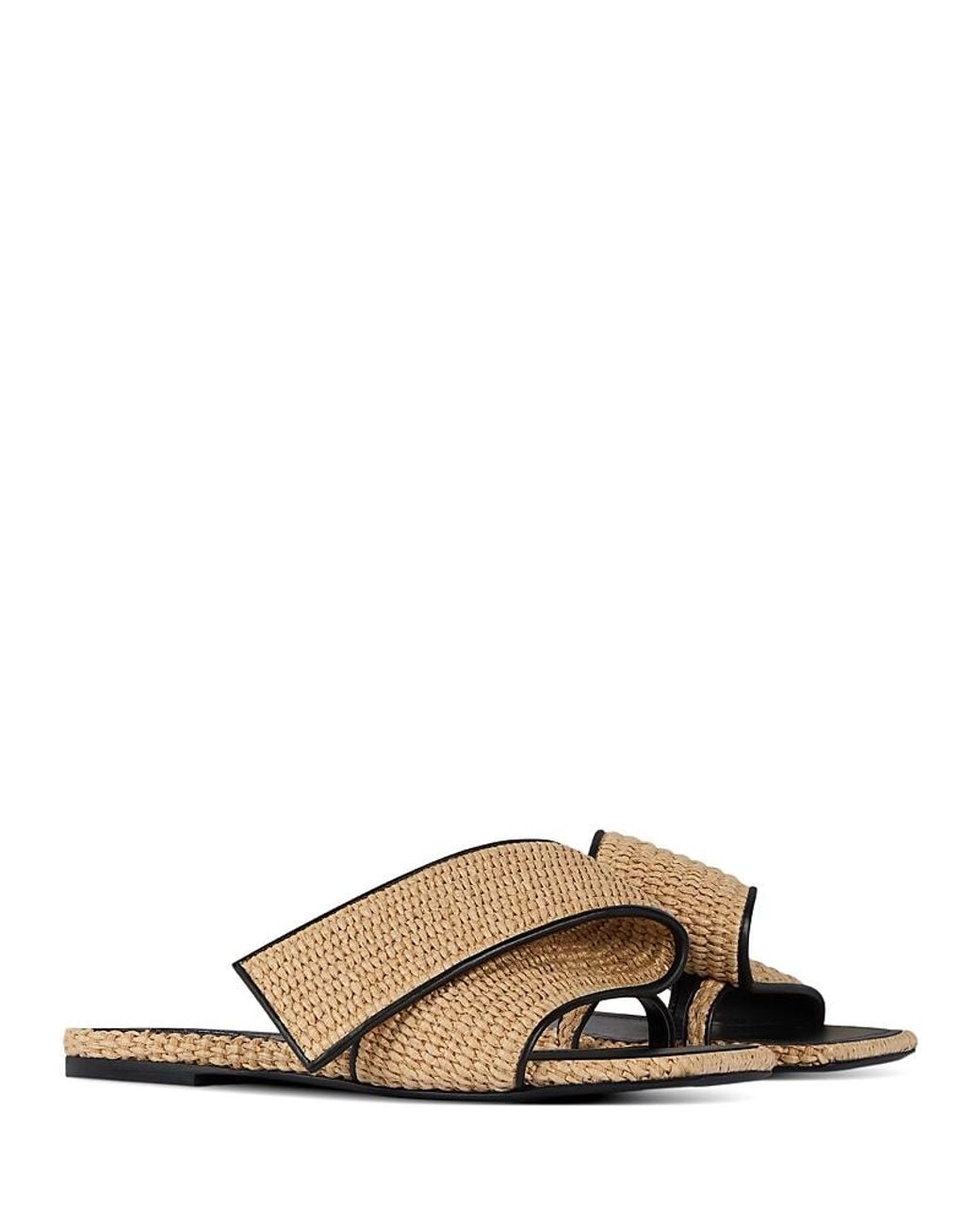 Givenchy Natural Flat Slide Sandals