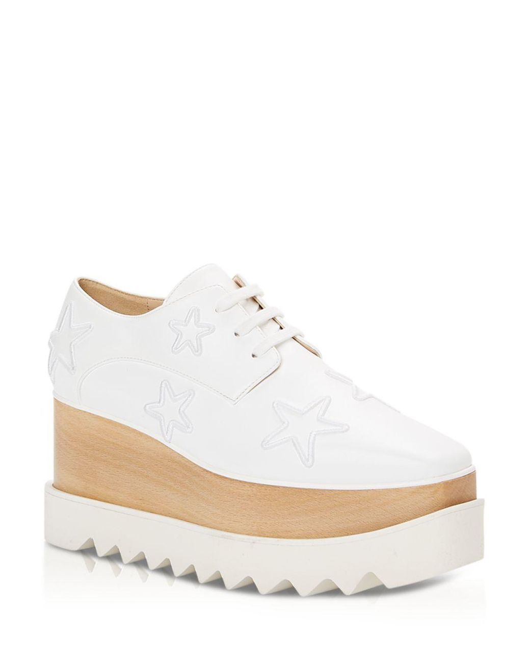 stella mccartney white elyse shoes