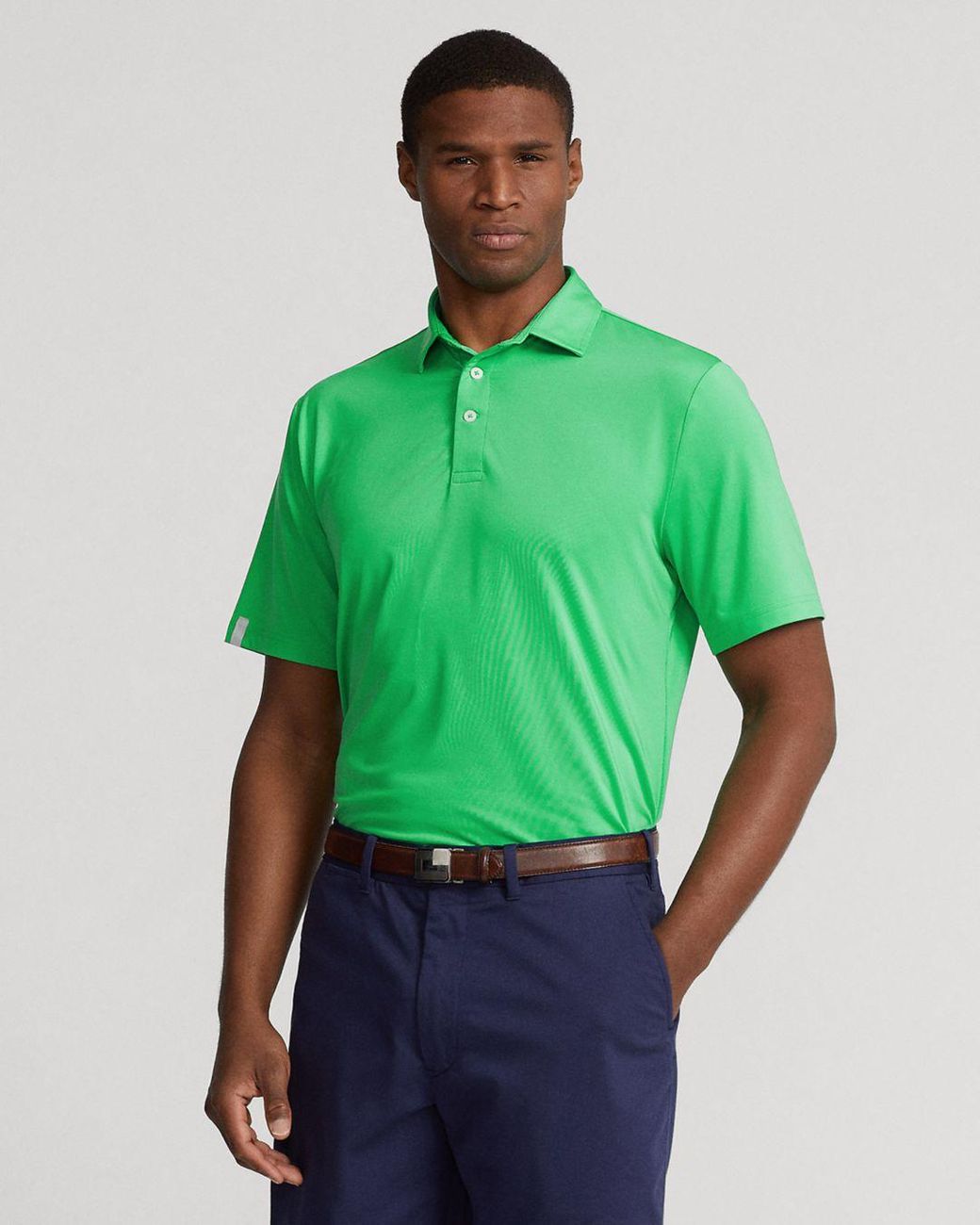 Polo Ralph Lauren Rlx Classic Fit Performance Polo Shirt in Green for Men |  Lyst