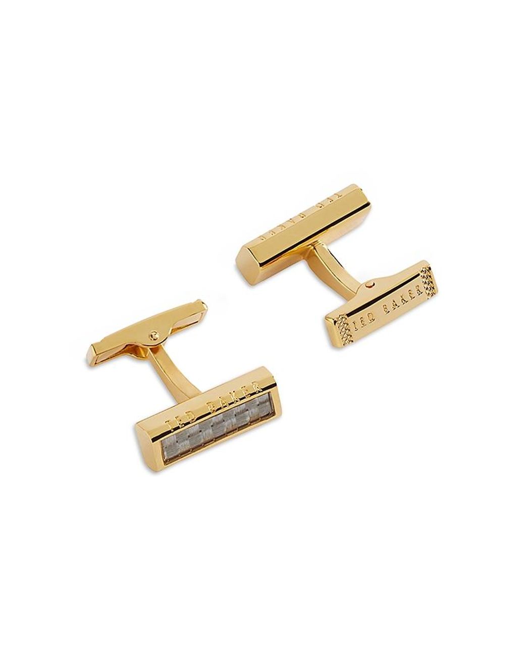 Ted Baker Metallic Carbie Cufflinks for men