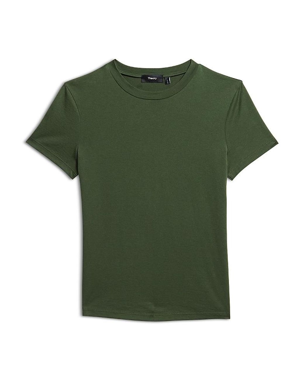 Theory Green Apex Tiny Tee