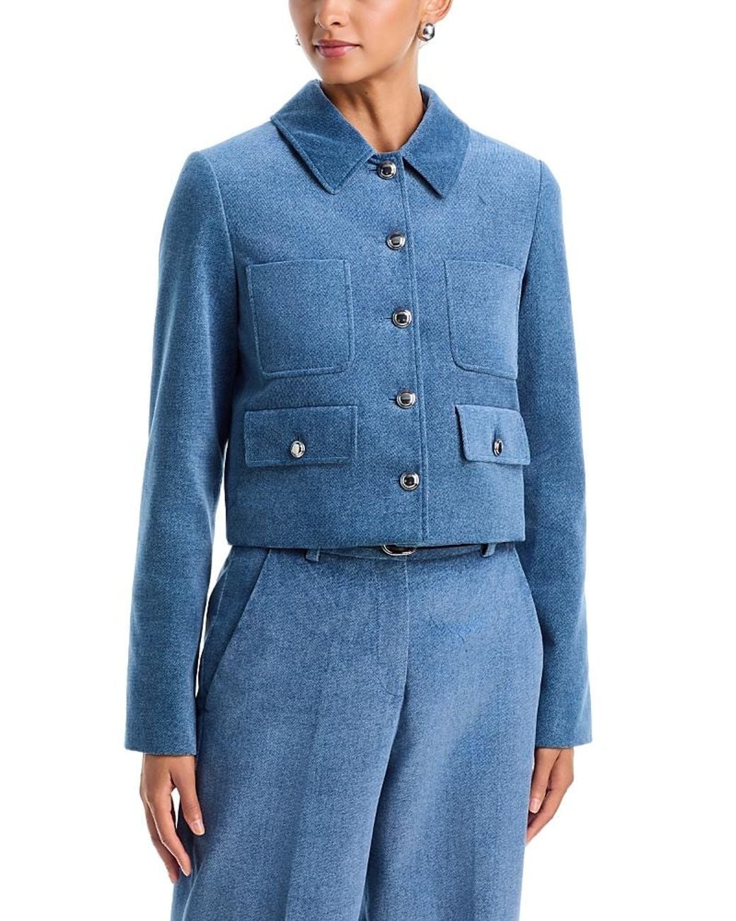 Altuzarra Blue Astley Jacket