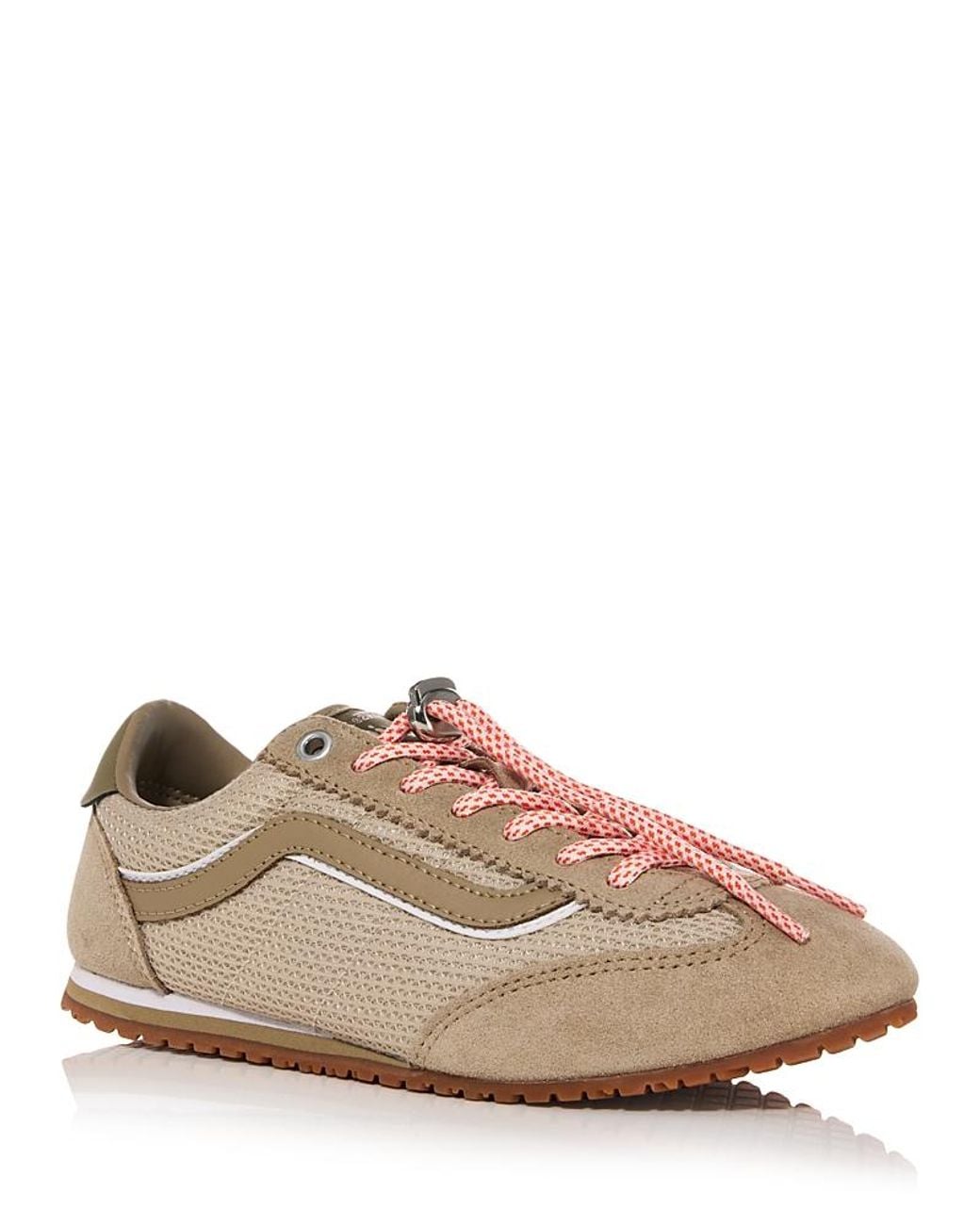 Vans Brown Super Low Pro Mesh Sneakers