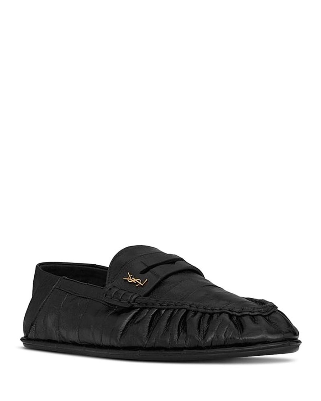 Saint Laurent Black Le Loafer Foldable for men