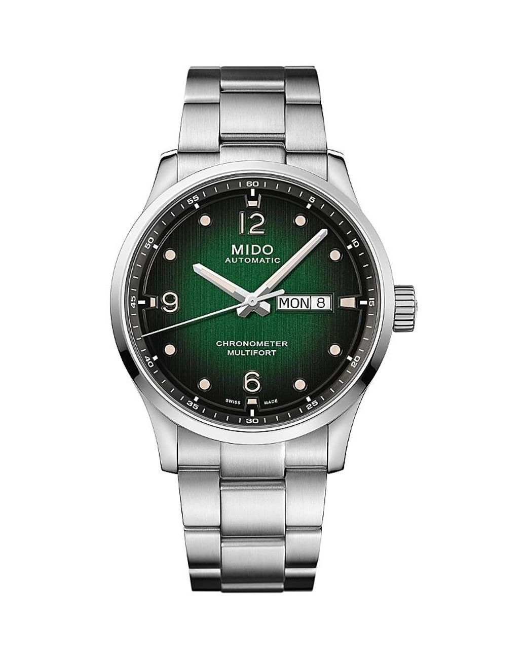 MIDO Gray Multifort M Chronometer Watch, 42Mm