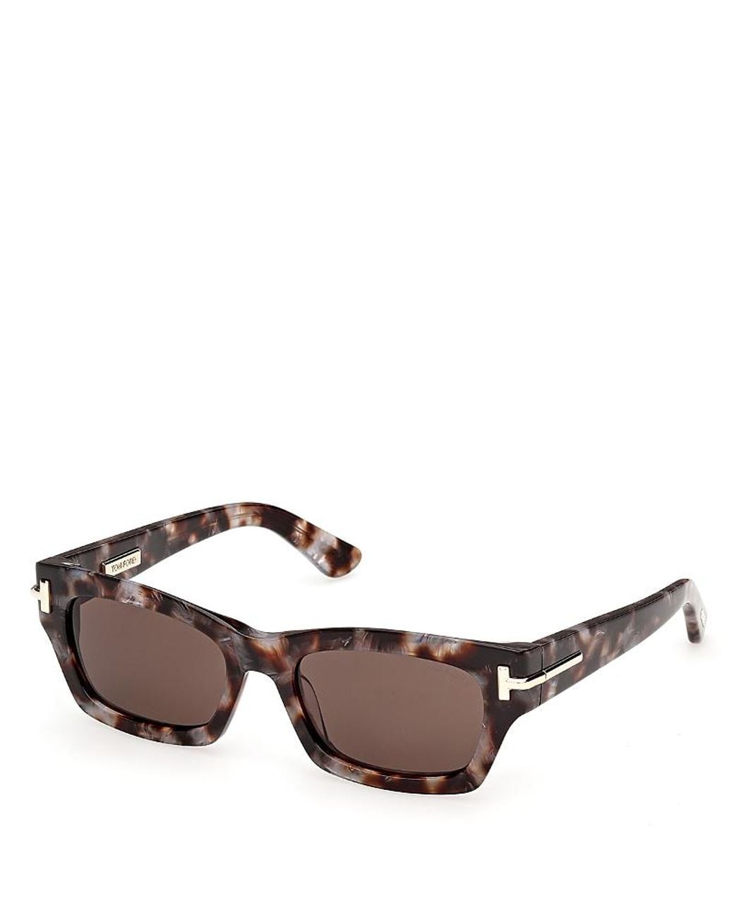 Tom Ford Multicolor Rectangular Sunglasses, 53Mm