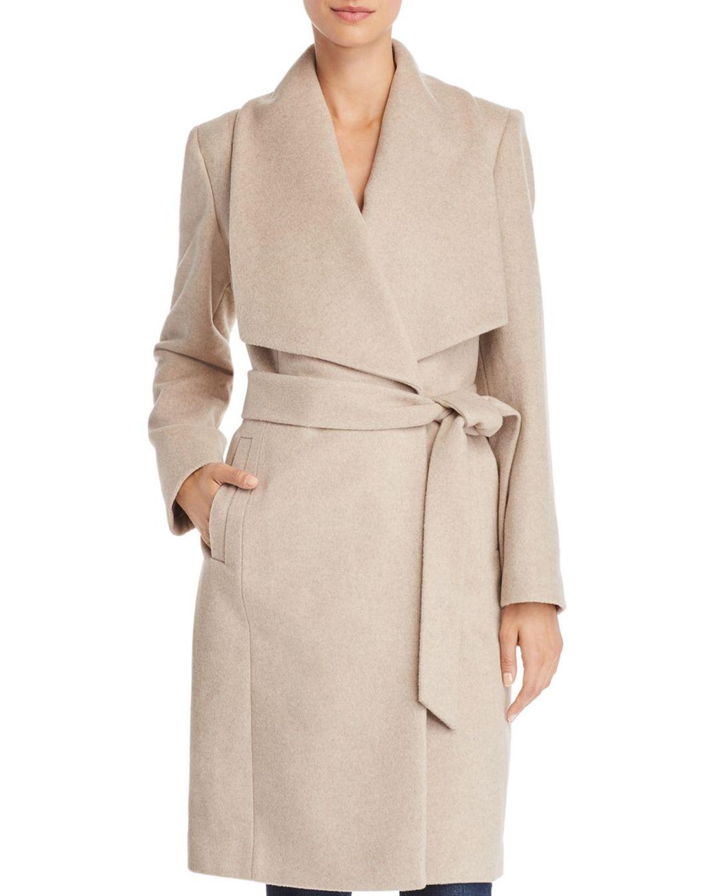 cole haan slick wrap coat