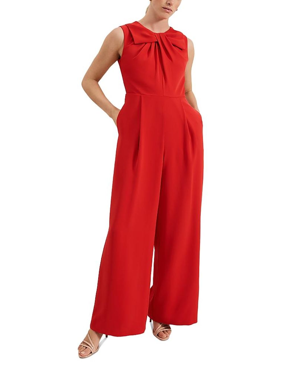 Phase Eight Saffron Jumpsuit in Red Lyst UK