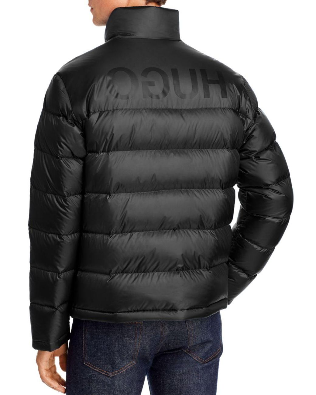 HUGO Synthetic Biron Puffer Jacket in Black for Men | Lyst
