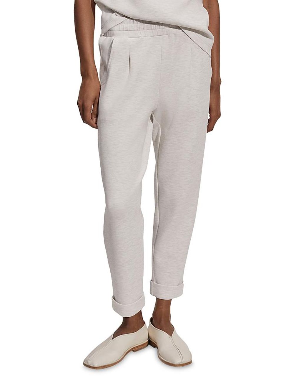 Varley Gray The Rolled Cuff Pants