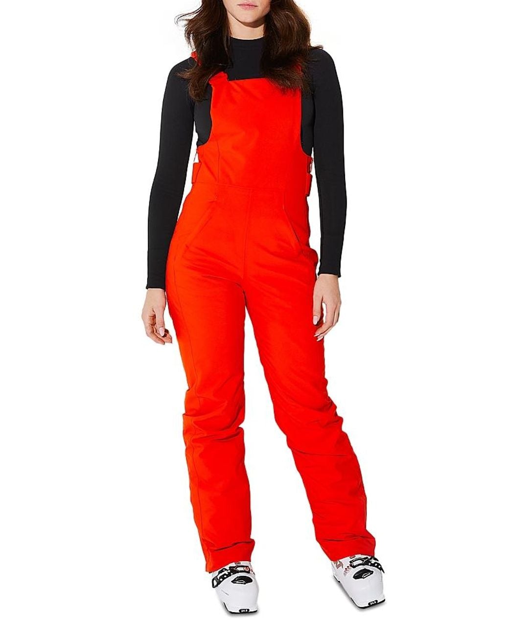 Halfdays Red Carson Bib Waterproof Winter Overalls