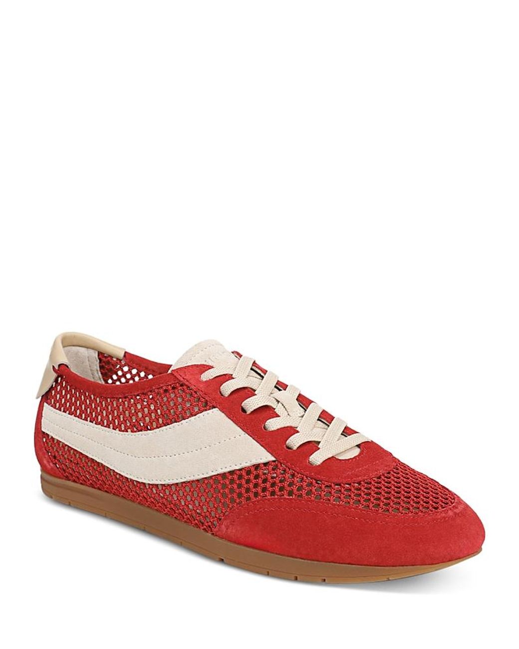 Vince Red La Runner Netting Sneaker