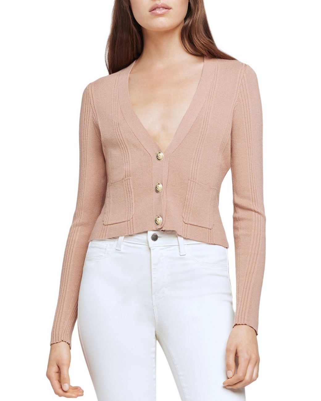 L'Agence Synthetic Jamie Cropped 