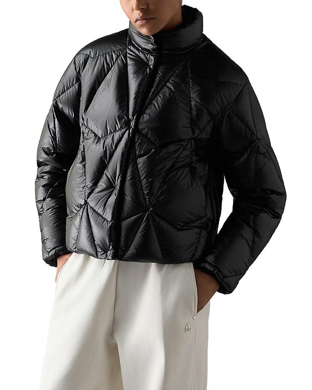 Moose Knuckles Black Iceberg Down Puffer Jacket