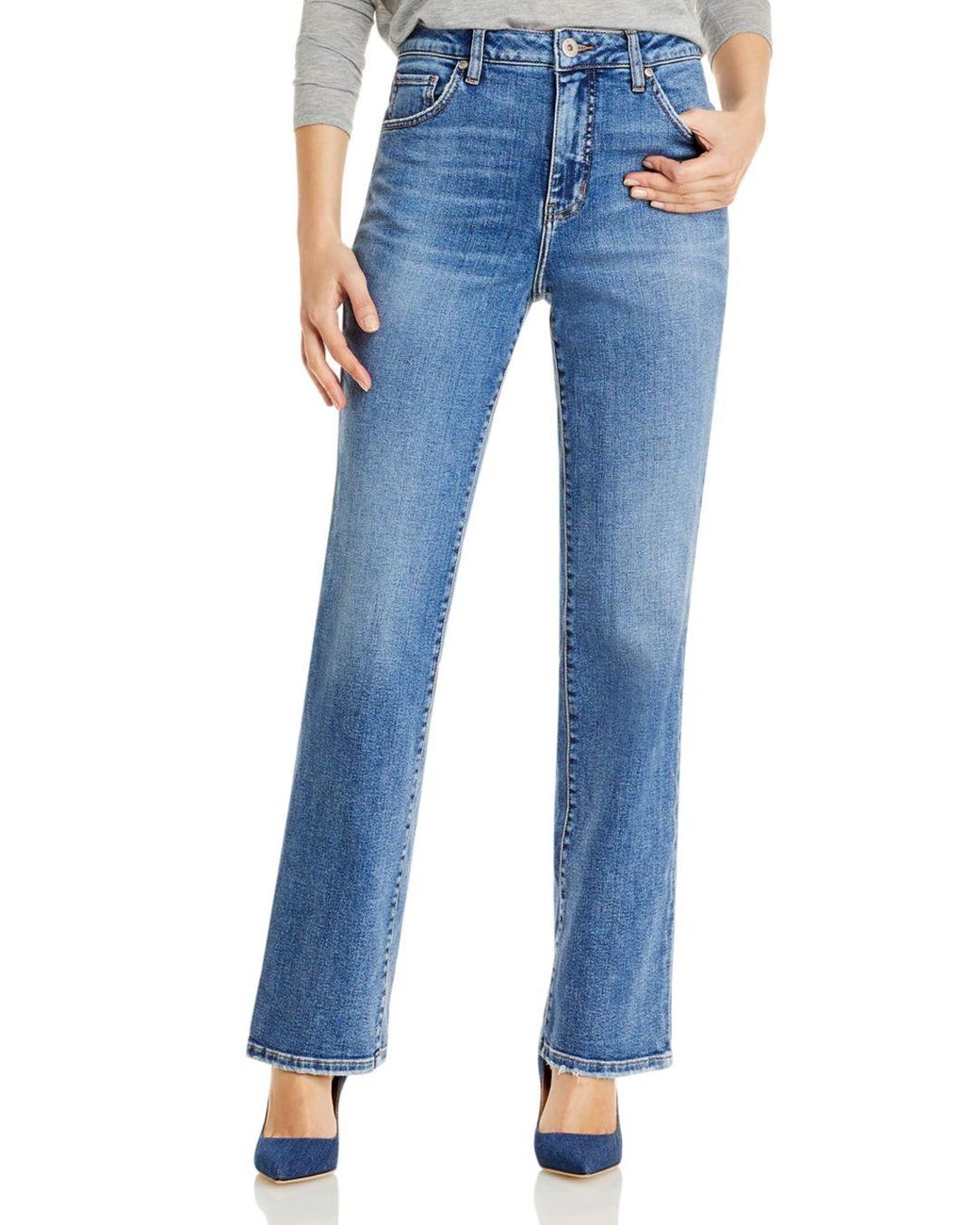 Jag Jeans Denim Phoebe High Rise Relaxed Fit Jeans in Blue - Lyst