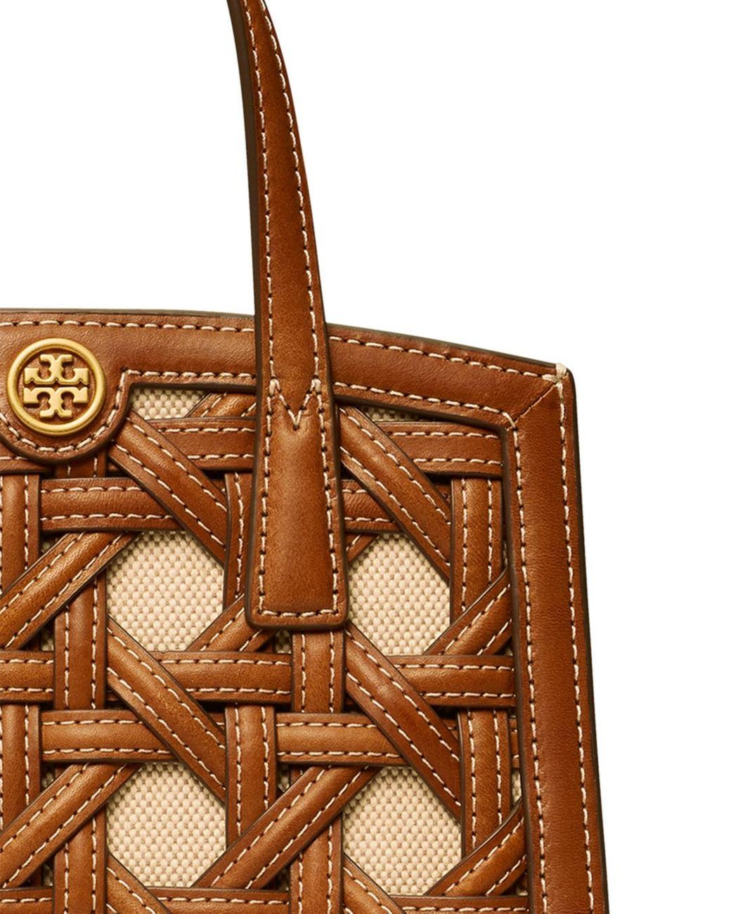 walker basket weave satchel