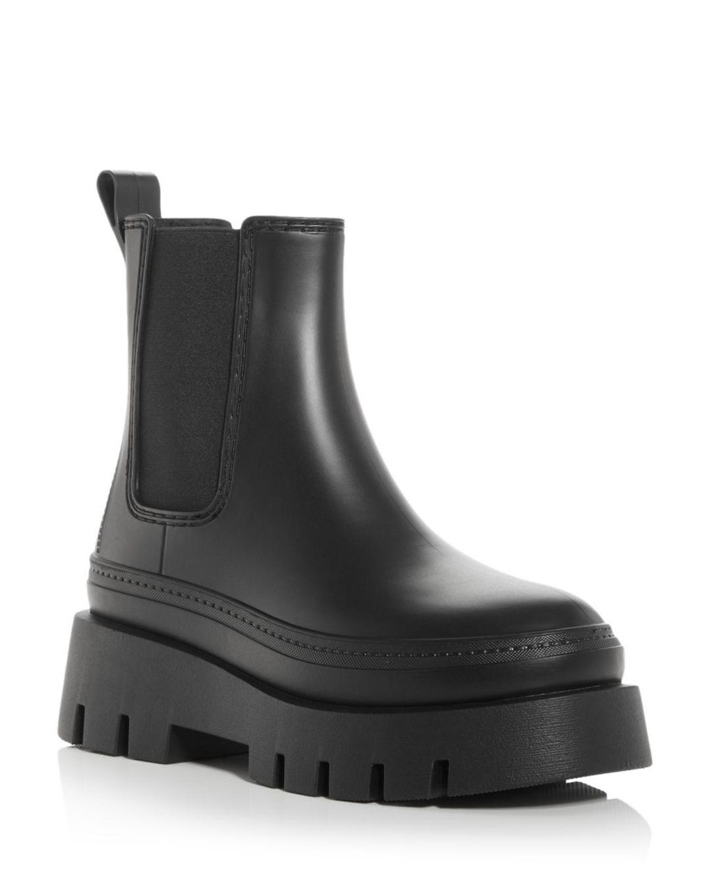Jeffrey Campbell Rain - Storm Platform Chelsea Boots in Black | Lyst