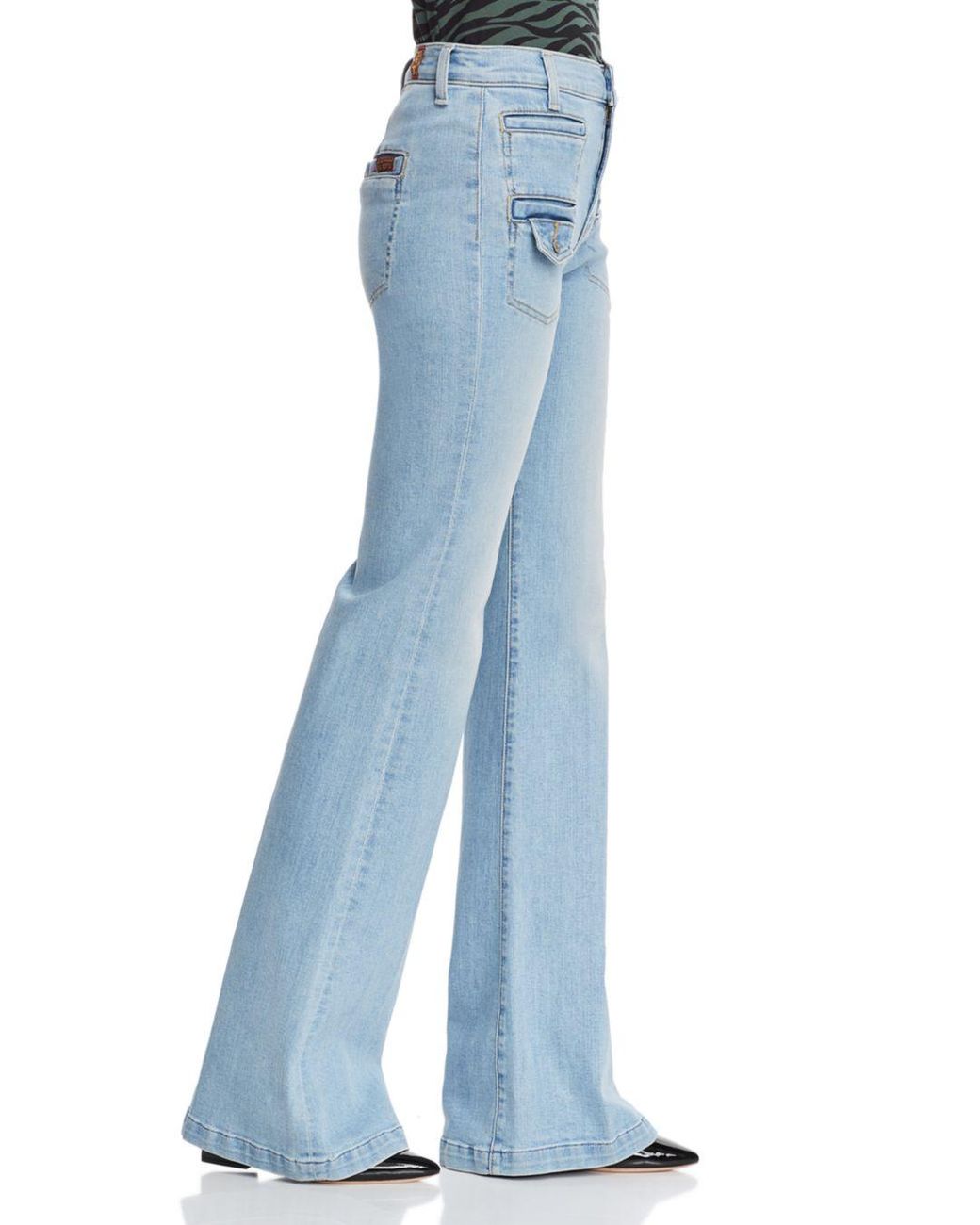 All Mankind Denim Georgia Flare Jeans 
