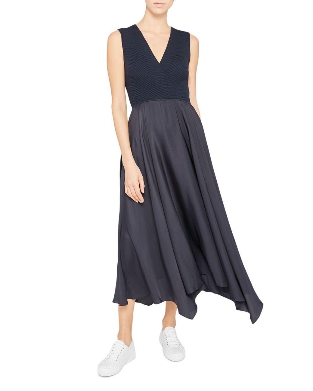 Theory Synthetic Ribbed \u0026 Twill Combo 