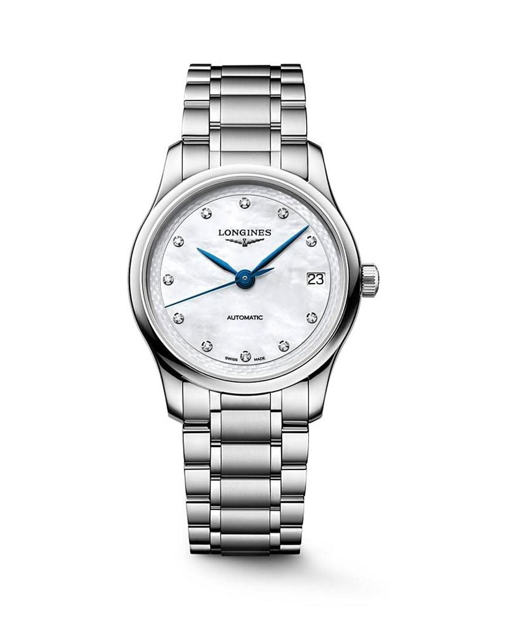 Longines Metallic Master Watch, 34Mm
