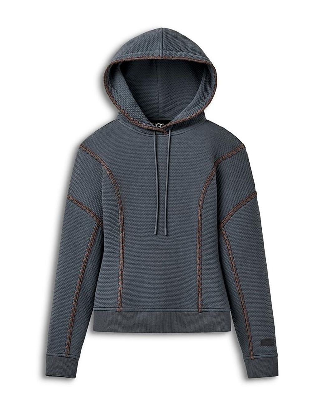 Ugg Blue Dina Shell Stitch Hoodie