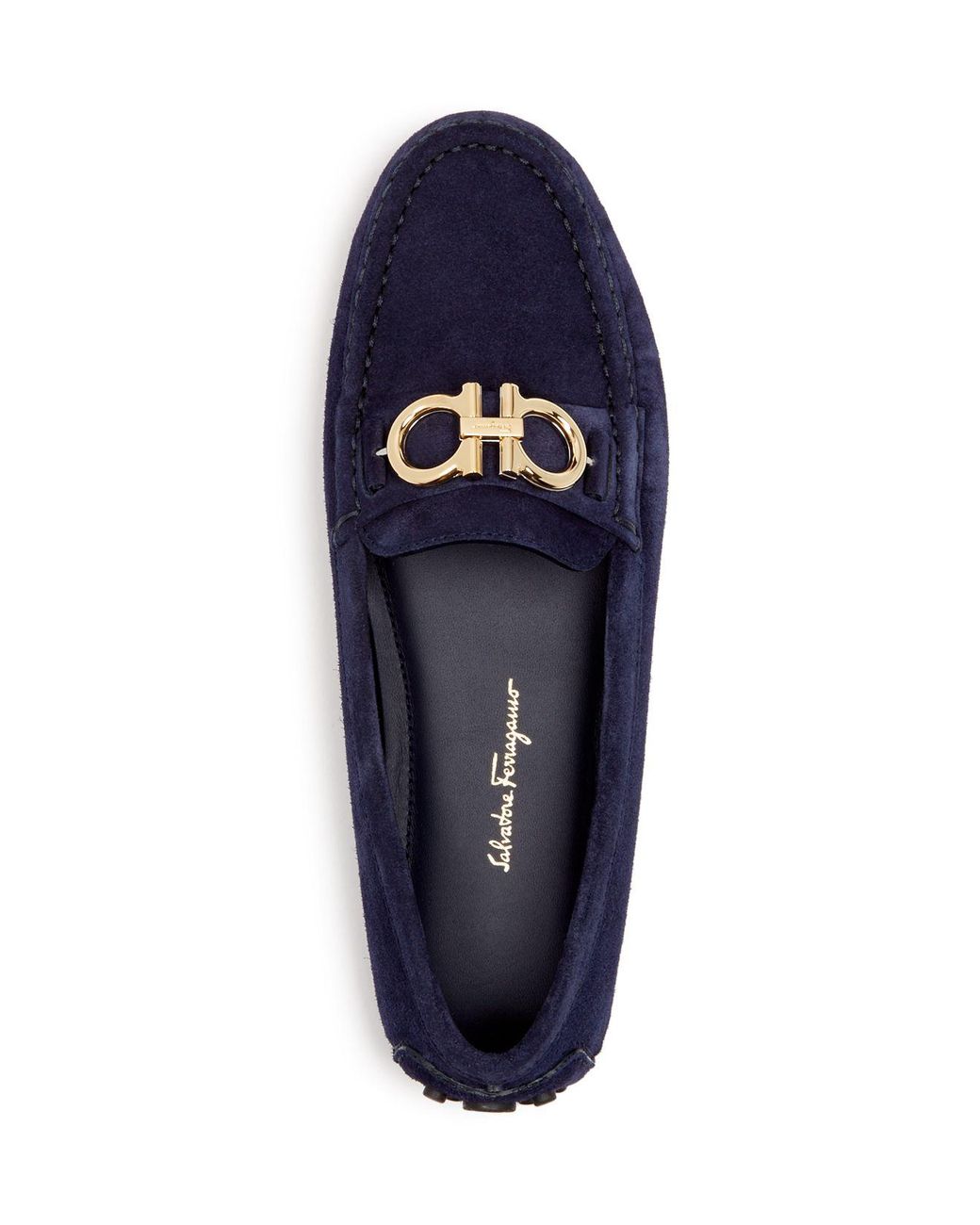 Berra Reversible Gancini Suede Drivers 