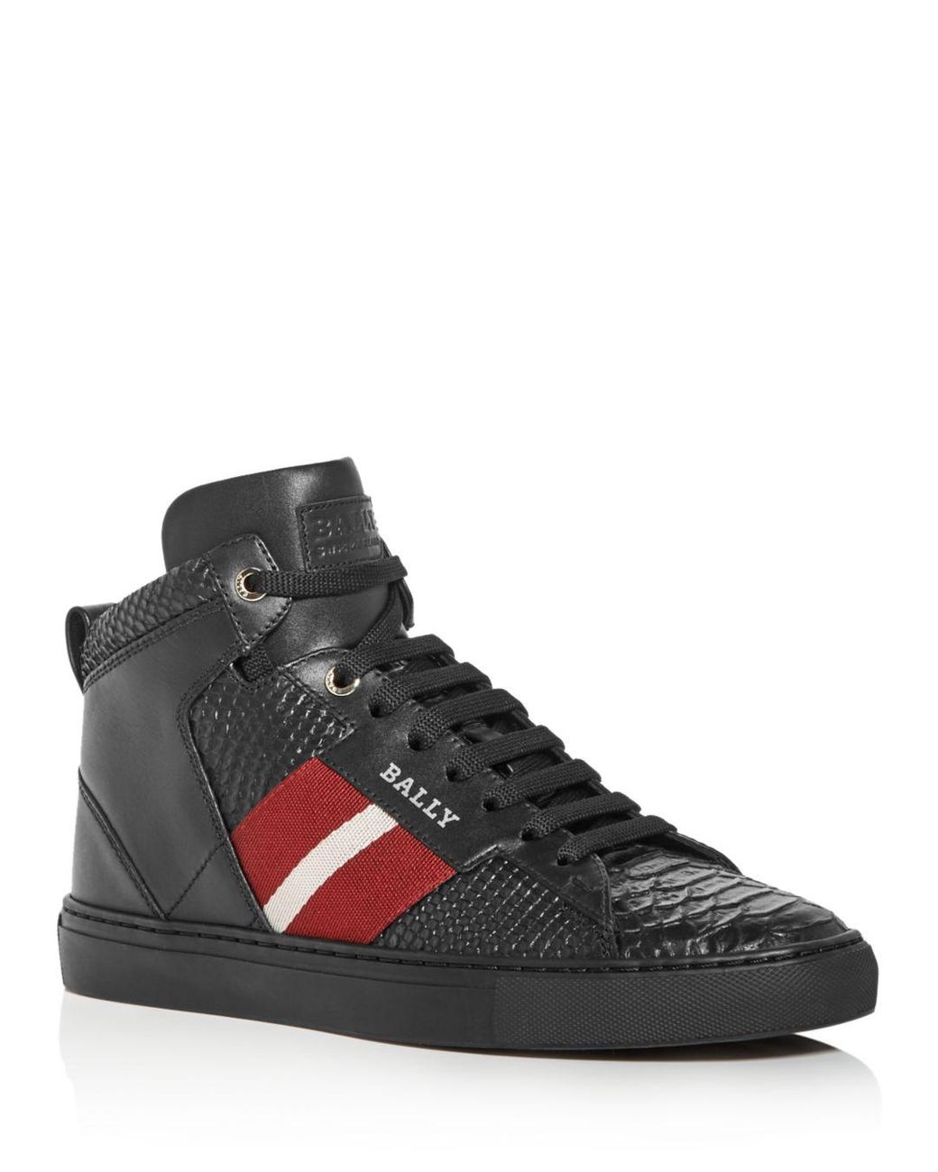 bally snake sneakers