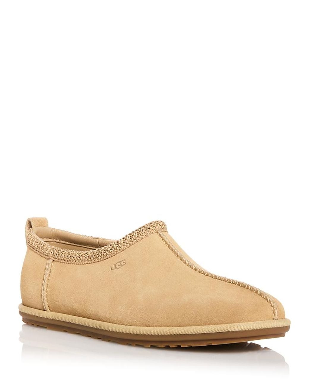 Ugg Natural Tasman Leather Deconstructed Clogs