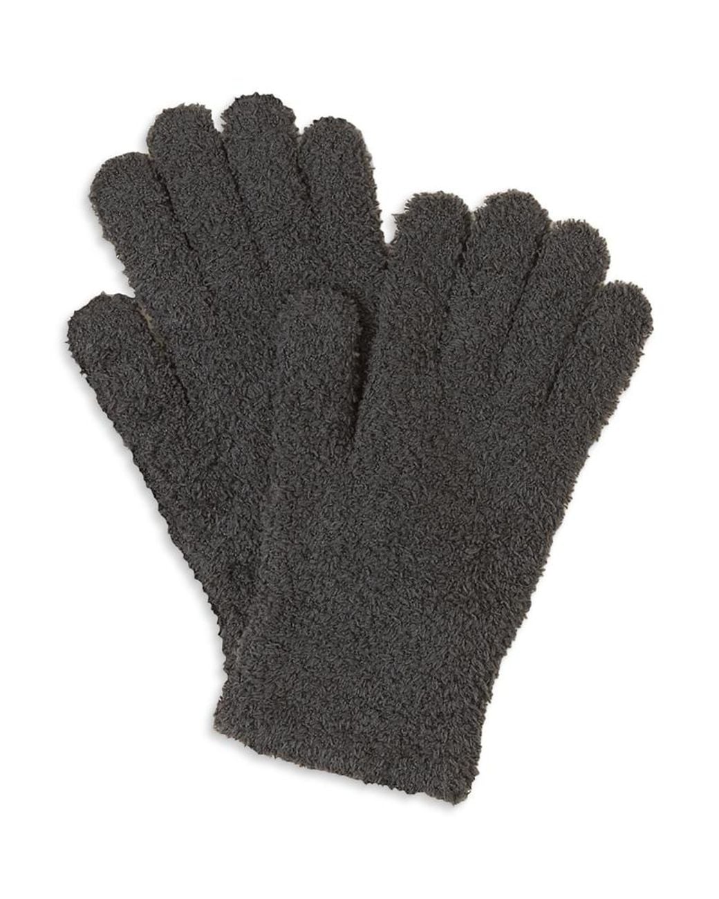 Barefoot Dreams Black Cozychic Gloves