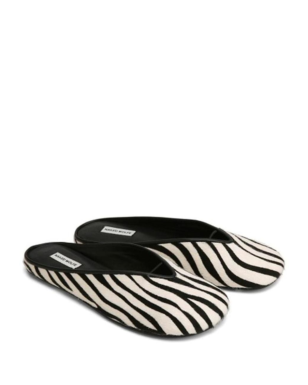 Naked Wolfe Black Pippa Flats