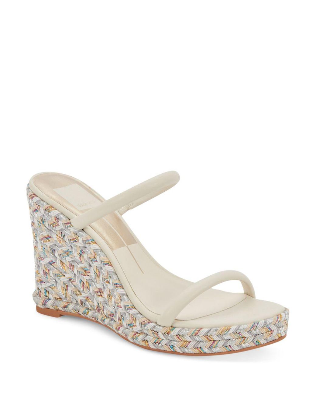 Dolce Vita Tamara Braided Wedge Heel Platform Sandals in White Lyst