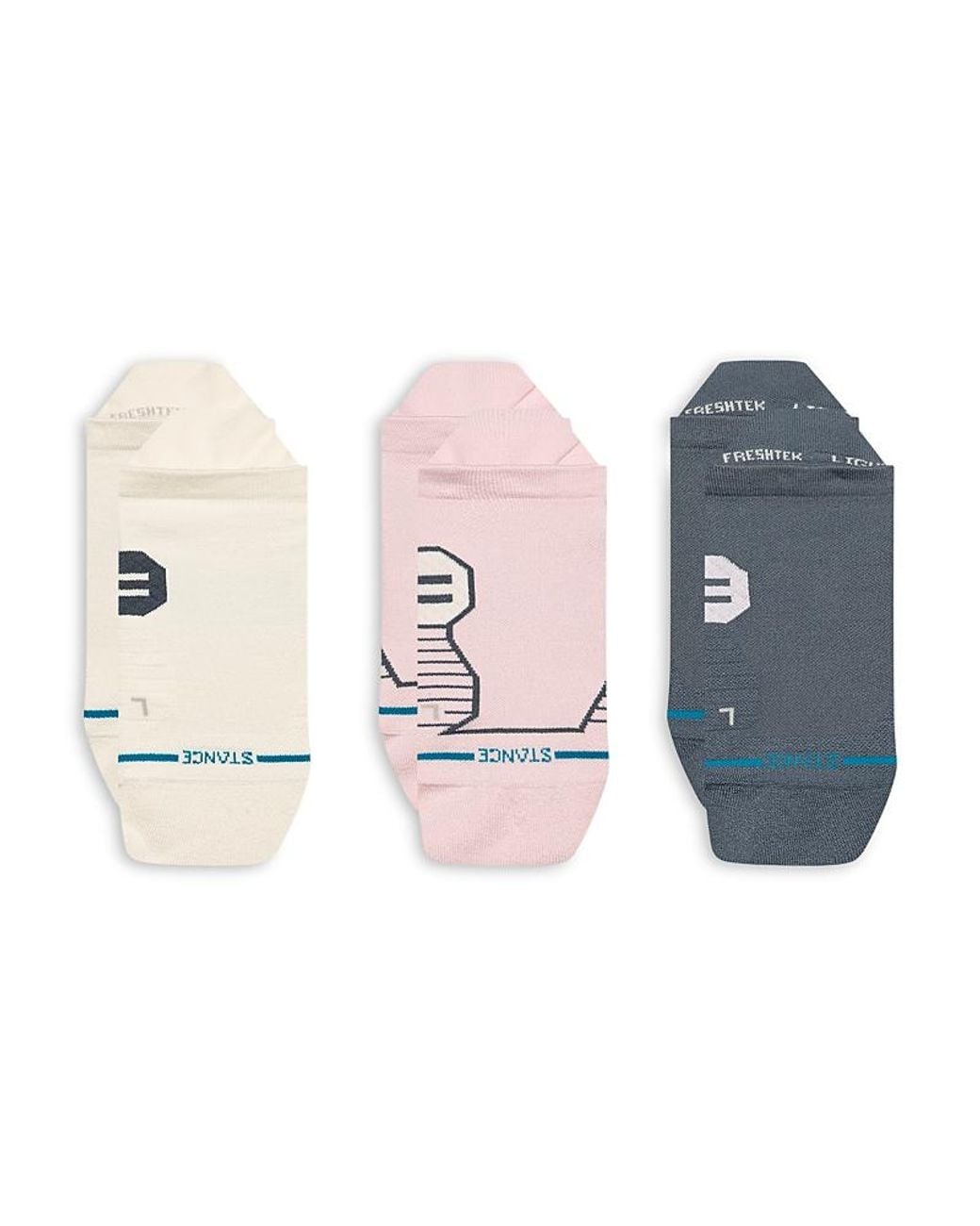 Stance Blue Solid Light Tab Socks, Pack Of 3