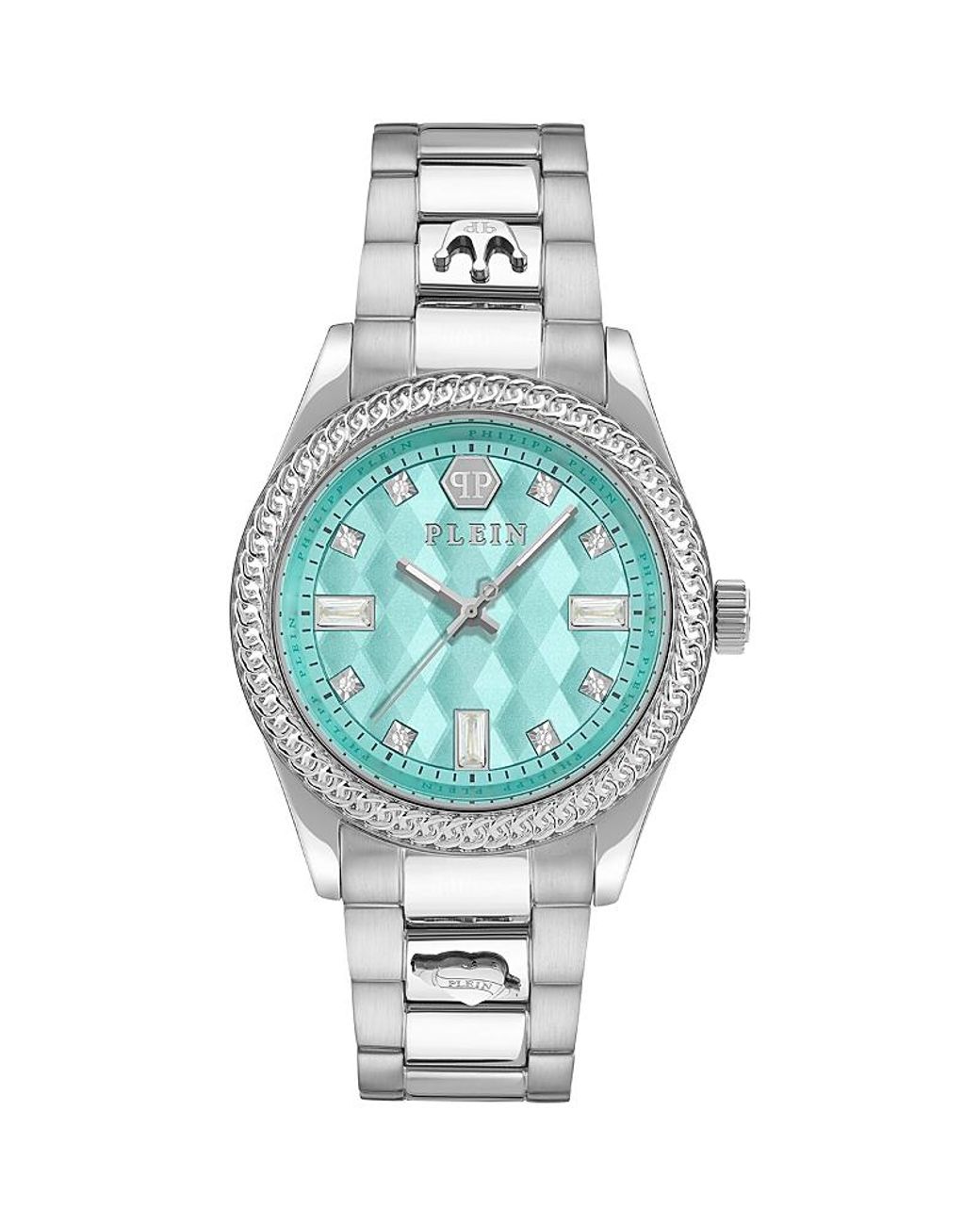 Philipp Plein Blue Queen Watch, 38Mm