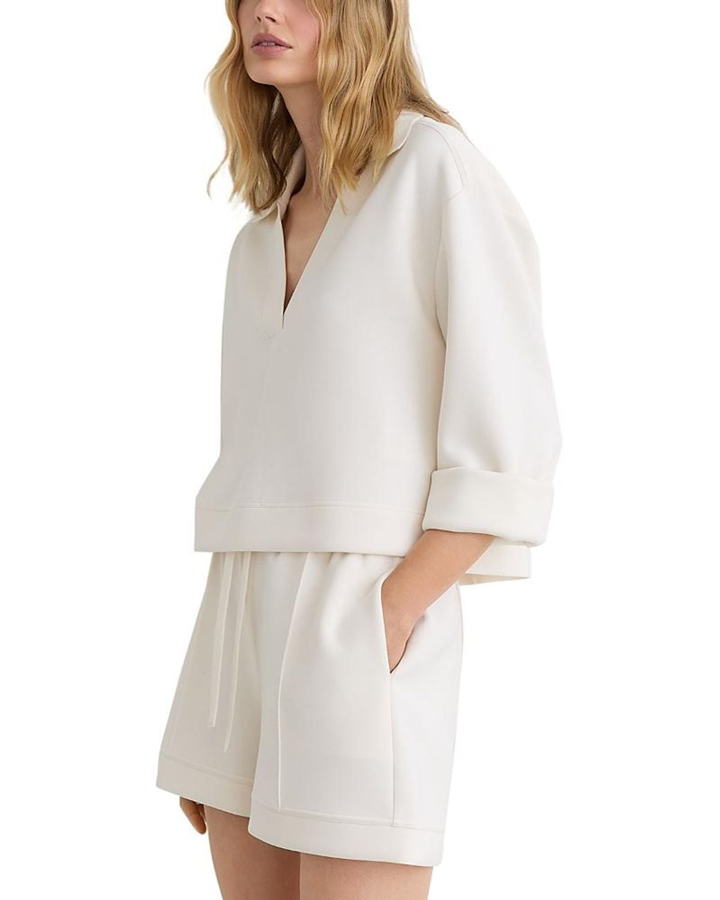 Reiss White Bea Sweatshirt