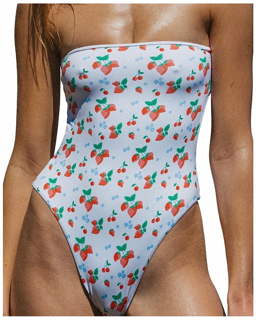 Bright Swimwear Blue Ruby One Piece